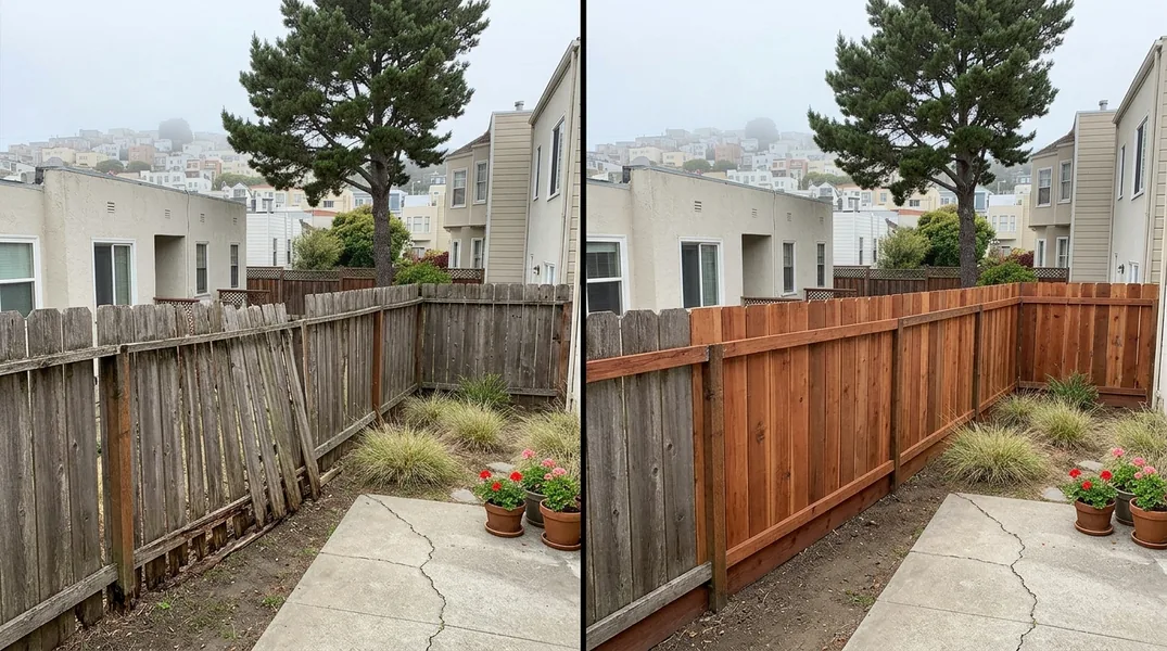 Result fence in San Francisco - San Francisco Fence