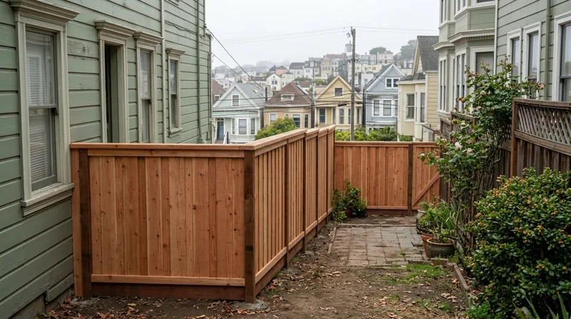 Wood & Privacy Fence Installation San Francisco