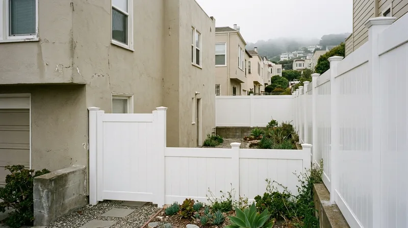 Vinyl & PVC Fence Installation San Francisco