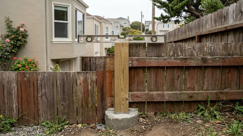 Fence Post Repair & Replacement San Francisco